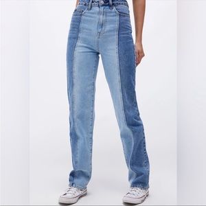 PacSun Eco Two-Tone '90s Boyfriend Jeans